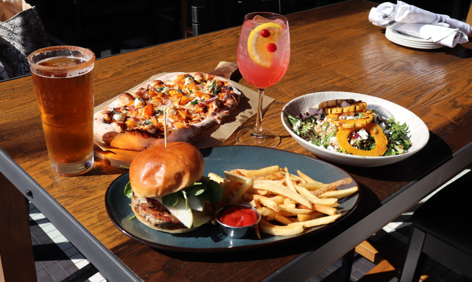 Menus Tavern in the Square