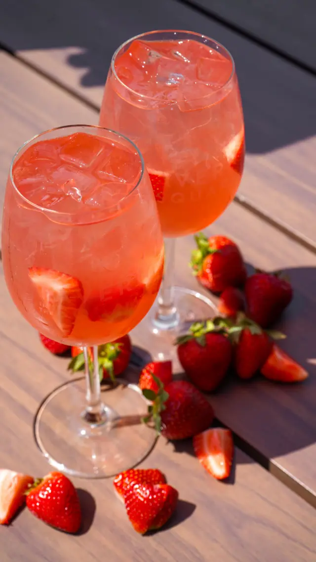 ☀️ SHE’S BACK: SUMMER ROSÉ SZN ☀️

You asked (loudly), and we listened. The infamous Summer Rosé Sangria is officially BACK and ready to steal the show all summer long 🍓💃

🍓Rosé Wine, Bacardi Dragonberry, elderflower, simple syrup, lemon, cranberry, soda float, fresh strawberries.

Whether you’re brunchin’, patio sippin’, or just vibing in the sun — this is your signature summer sip.✨